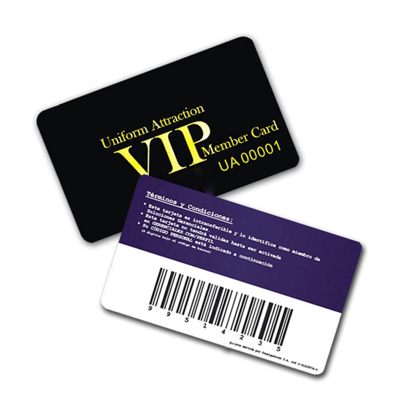 Foto de Cartões VIP Personalizados para Programas Premium mostrando leitura sem contato na categoria Cartões plásticos.