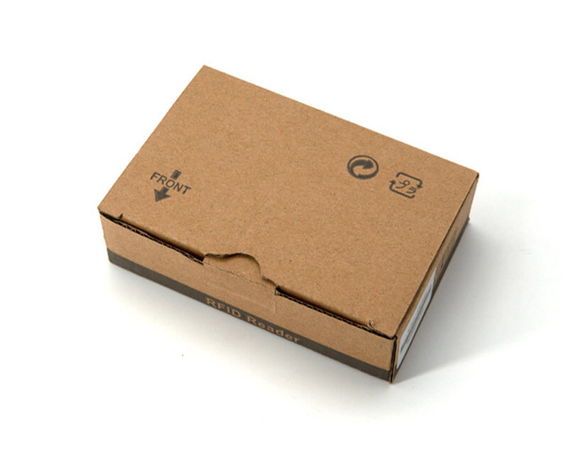 Imagem de Leitor RFID USB de Dupla Frequência para Sistemas de Acesso e Identificação com design para montagem em parede para compradores que comparam soluções de Leitores RFID de dupla frequência.