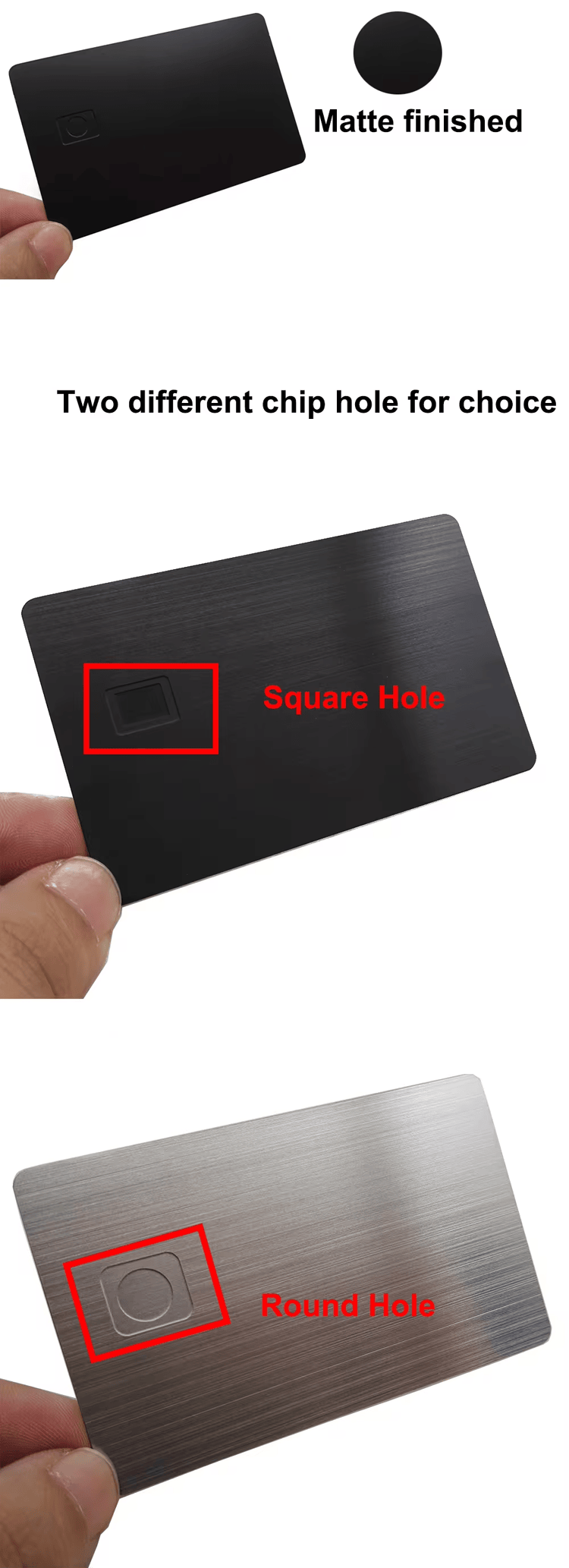 Cartões IC metálicos personalizados para controle de acesso seguro com corpo metálico durável na categoria de cartões IC metálicos de contato.