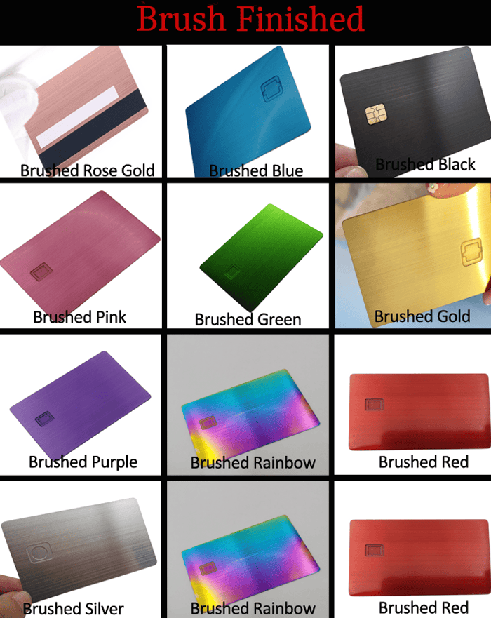 Imagem de cartões IC metálicos personalizados para acesso seguro em aplicações relacionadas a cartões IC metálicos de contato.