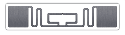 Etiquetas RFID UHF coloridas para produtos não metálicos com detalhe de corte a laser.