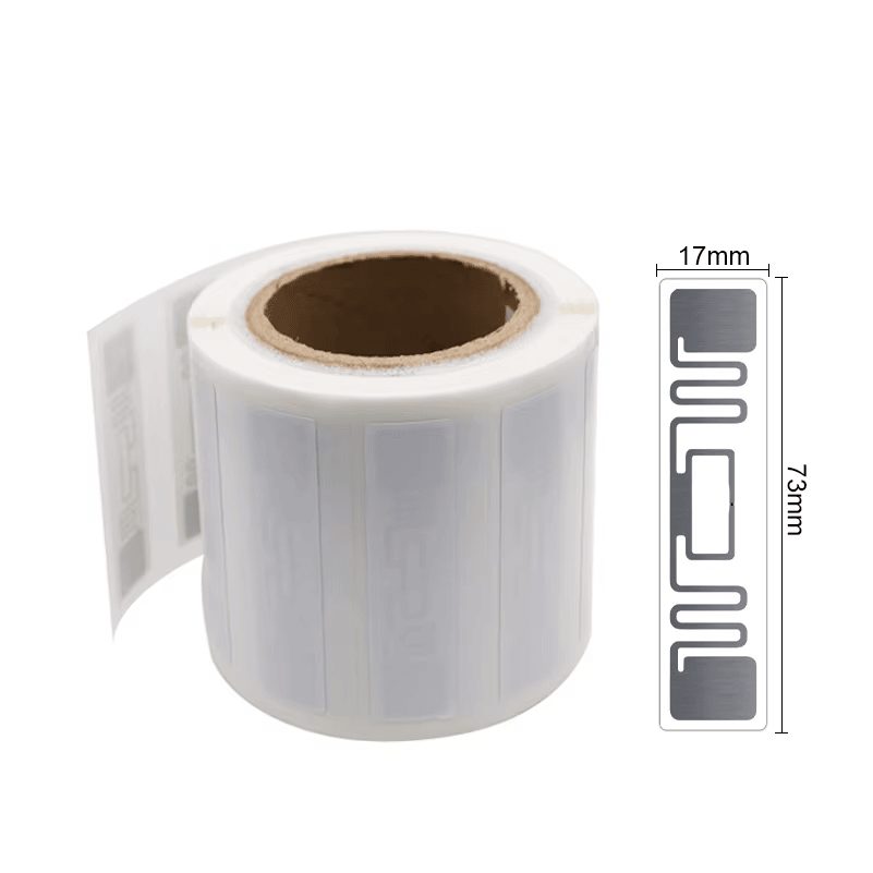 Foto de Etiquetas UHF RFID Codificadas para Caixas de Plástico mostrando uso industrial na categoria Etiquetas RFID UHF.
