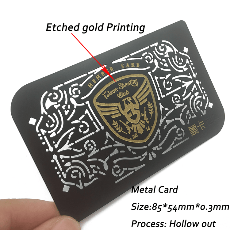 Foto de Cartões de Visita Metálicos com Recortes mostrando superfície premium na categoria Cartões de visita metálicos.