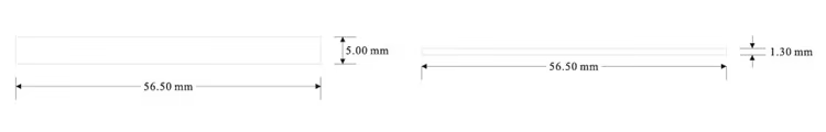 Tags RFID PCB para metal destinadas ao rastreamento industrial, apresentadas em uma perspectiva nítida com acabamento metálico escovado.