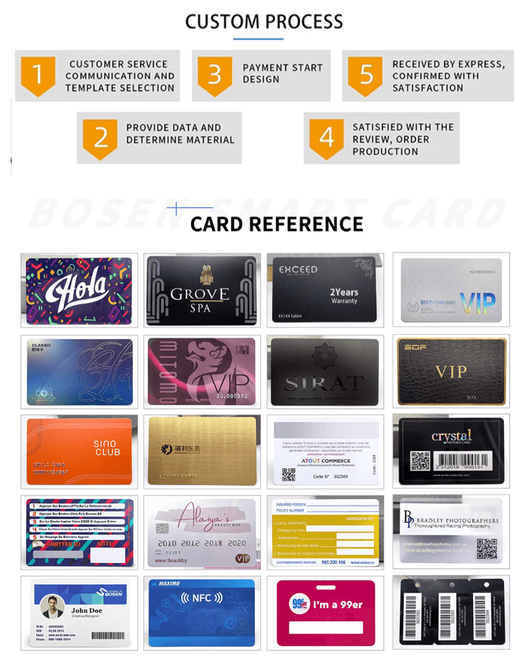 Foto do produto Cartões plásticos Hot Stamp para identidade visual VIP mostrando o acabamento do material na categoria de cartões plásticos.