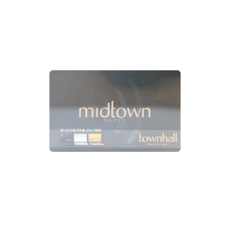 Cartões-chave RFID inteligentes para hotéis estão disponíveis em diversos acabamentos de superfície; como brilhante; fosco e texturizado translúcido; para combinar com a identidade visual da marca.