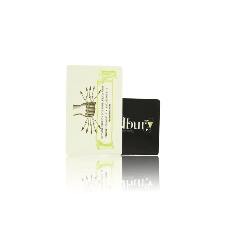 Imagem de Cartões de Acesso RFID para Hotéis e Resorts com disposição da antena para compradores que comparam soluções de Cartões-chave para hotéis.