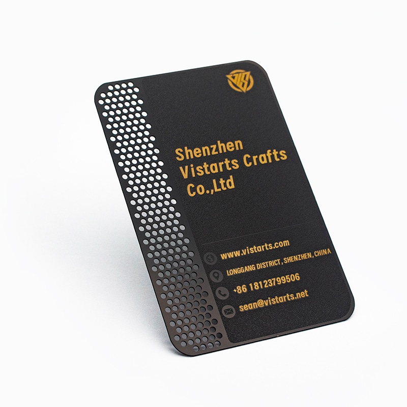 Cartões de visita em metal personalizados em lote com corpo metálico durável para compradores que comparam soluções de Cartões de visita metálicos.