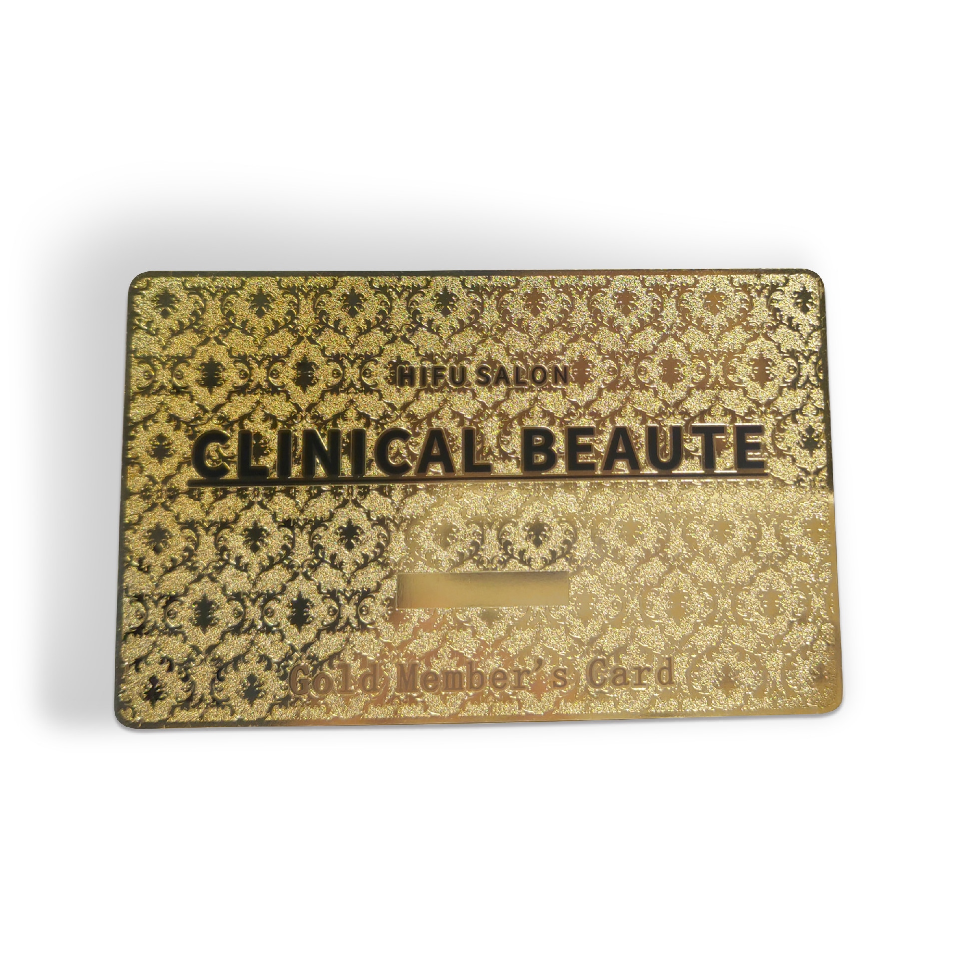 Cartões de visita personalizados em metal escovado para marcas, com destaque para logotipo gravado em projetos de Cartões de visita metálicos.