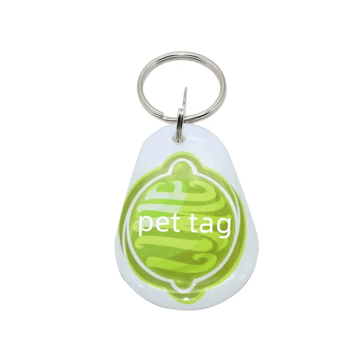 Esta imagem mostra opções de chips NFC compatíveis para o cartão NFC personalizado para animais RFID Pet ID Tag para corresponder a leitores e telefones comuns de 13.56MHz.