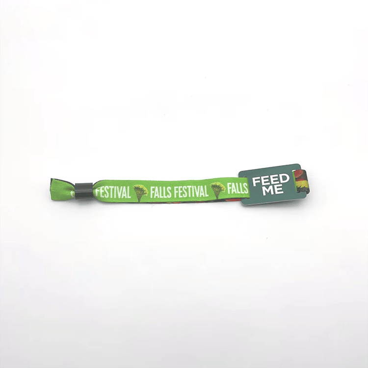 Imagem de Pulseiras RFID de Tecido Personalizadas para Eventos com foco em check-in de hóspedes para projetos de Pulseiras RFID de tecido.