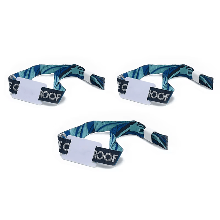 Imagem de Pulseiras RFID em Tecido para Acesso em Spas com leitura sem contato para compradores que comparam soluções de Pulseiras RFID de tecido.