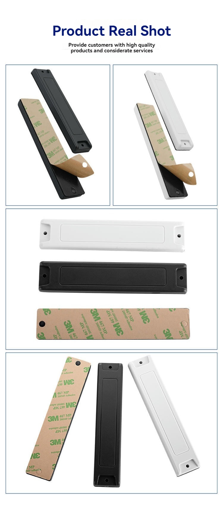 Etiqueta RFID ABS para metal em máquinas pesadas com borda polida para compradores que avaliam soluções robustas de RFID industrial.