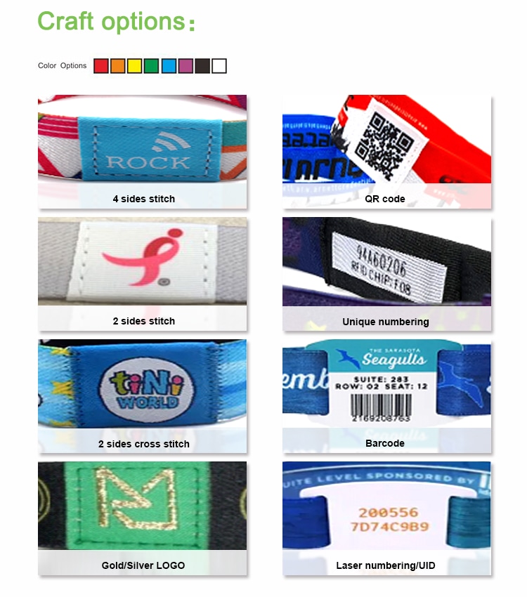 Pulseiras RFID elásticas para controle de acesso em eventos, áreas VIP, staff e operações esportivas.