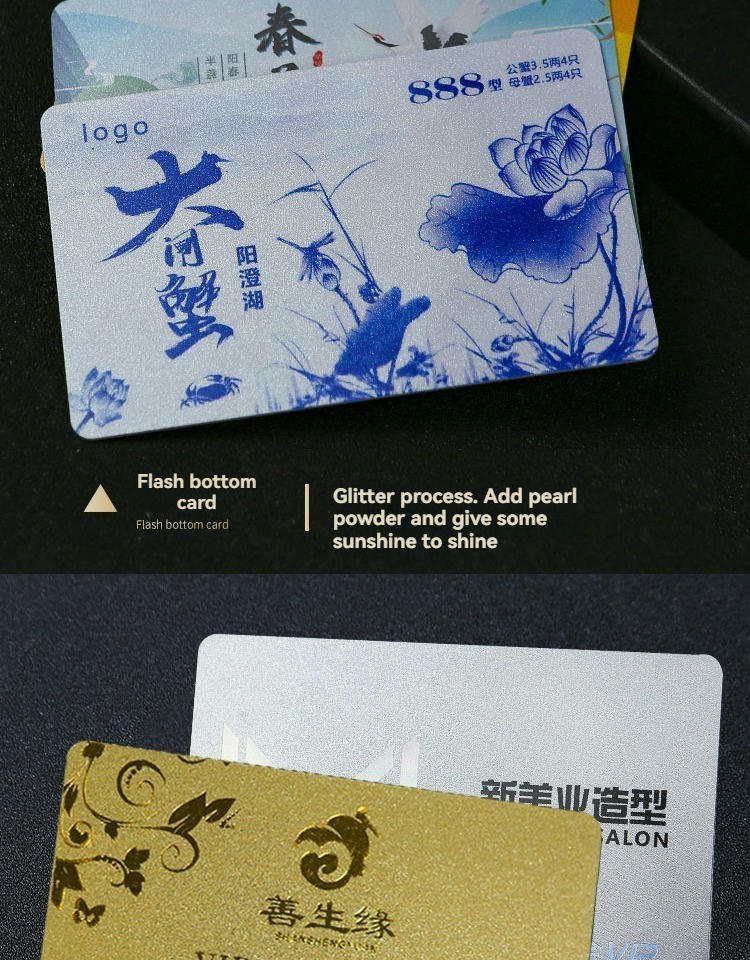 Cartões VIP de plástico personalizados para programas de associação premium apresentados com design personalizado para aplicações de Cartões plásticos.