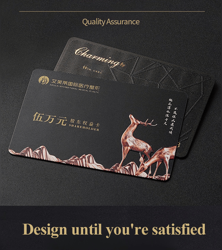 Cartões de PVC premium personalizados com foco na impressão de cartões para projetos Cartões plásticos.