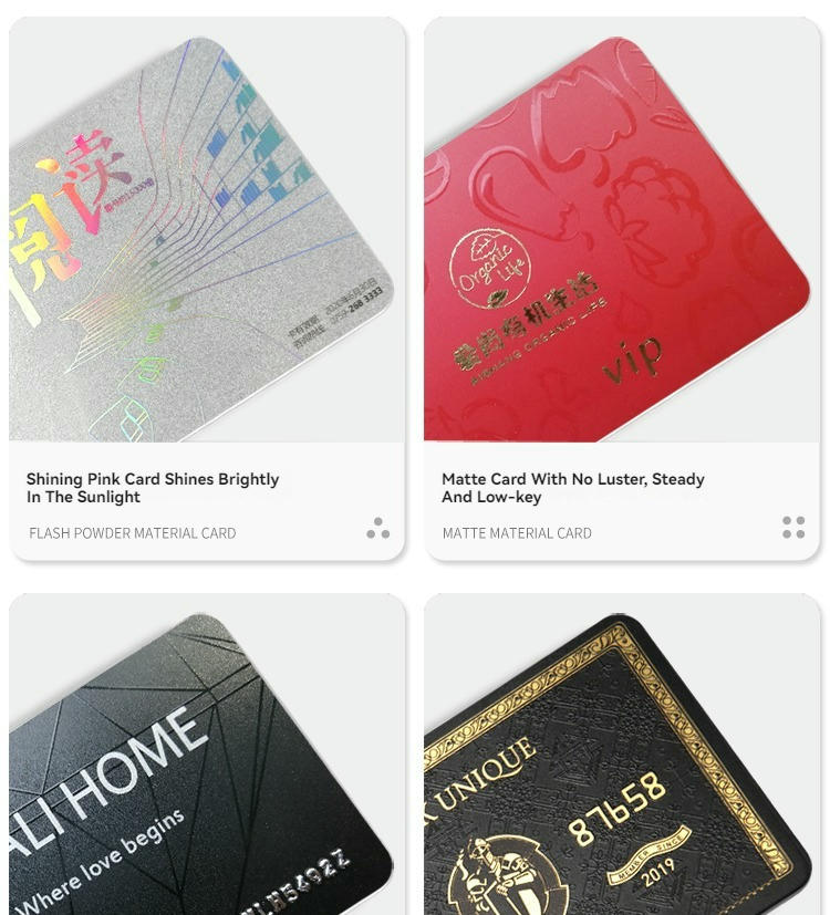 Foto de produto de cartões plásticos foscos personalizados com acabamento translúcido mate, vista detalhada na categoria Cartões plásticos.