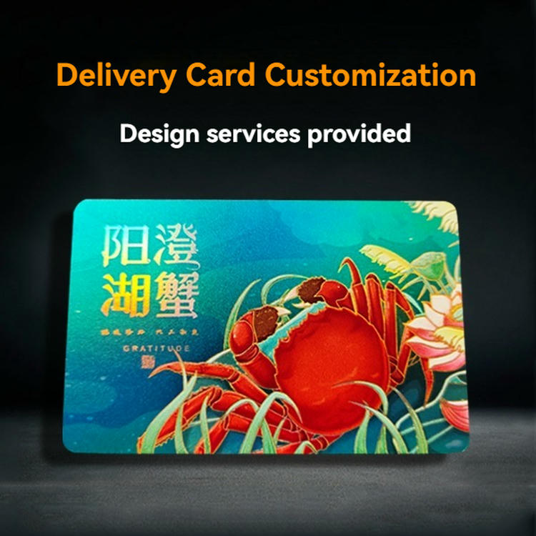 Imagem de Cartões-presente em PVC para recompensas no varejo com foco em logotipo impresso para projetos de Cartões plásticos.