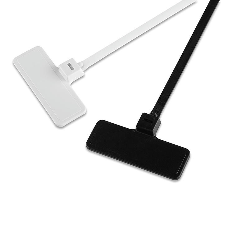 Imagem de Tag RFID Zip Tie para ativos externos e cabos com instalação em superfície metálica para compradores que comparam soluções de Tags RFID com abraçadeira.