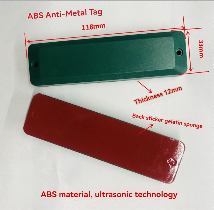 Tags RFID ABS para metal para rastreamento de ativos pesados aplicados em cenário de controle de contêineres.