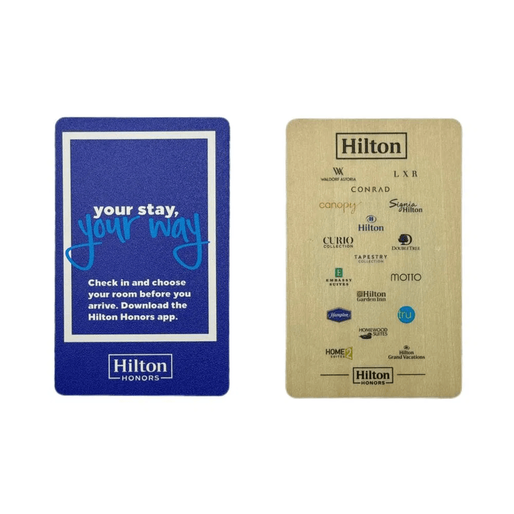 Imagem de Cartões RFID em Madeira de Cerejeira para Acesso e Marca com disposição da antena para compradores que comparam soluções de Cartões de madeira.