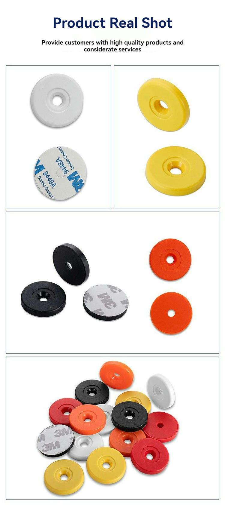 Foto de produto dos tags RFID de patrulha resistentes ao desgaste para identificação de contêineres e pontos de controle.