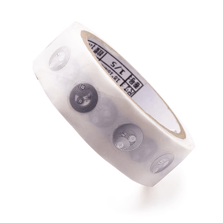 Etiqueta RFID HF para paletes de plástico com logotipo impresso para projetos personalizados.
