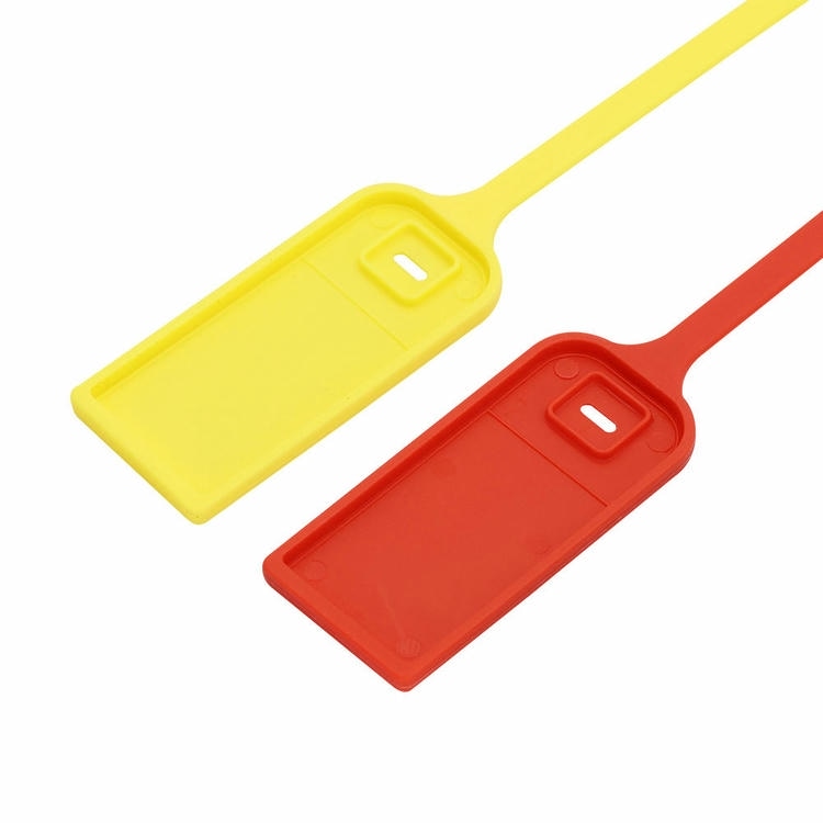 Imagem de Abraçadeira RFID Resistente a Químicos para Tubos com disposição da antena para compradores que comparam soluções de Tags RFID com abraçadeira.