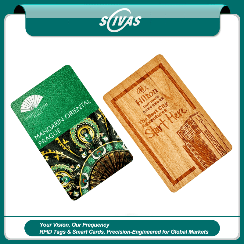 Cartões-Presente de Madeira Personalizados