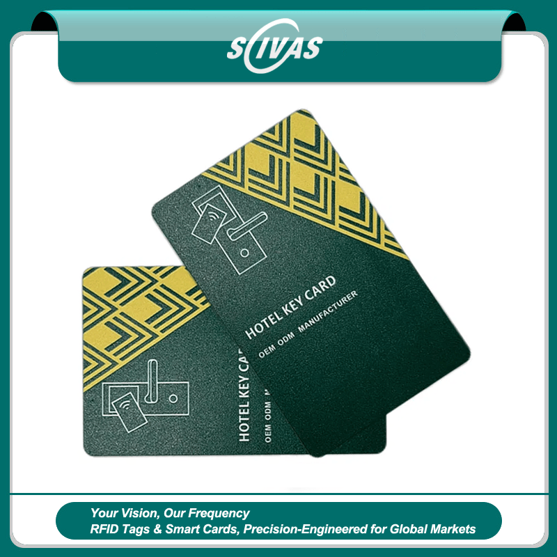 Cartões RFID em Nogueira Preta para Acesso Premium