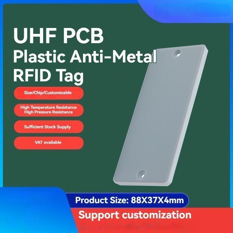 A tag RFID para altas temperaturas EP8837-1 foi desenvolvida para suportar temperaturas de armazenamento de até cento e cinquenta graus Celsius.