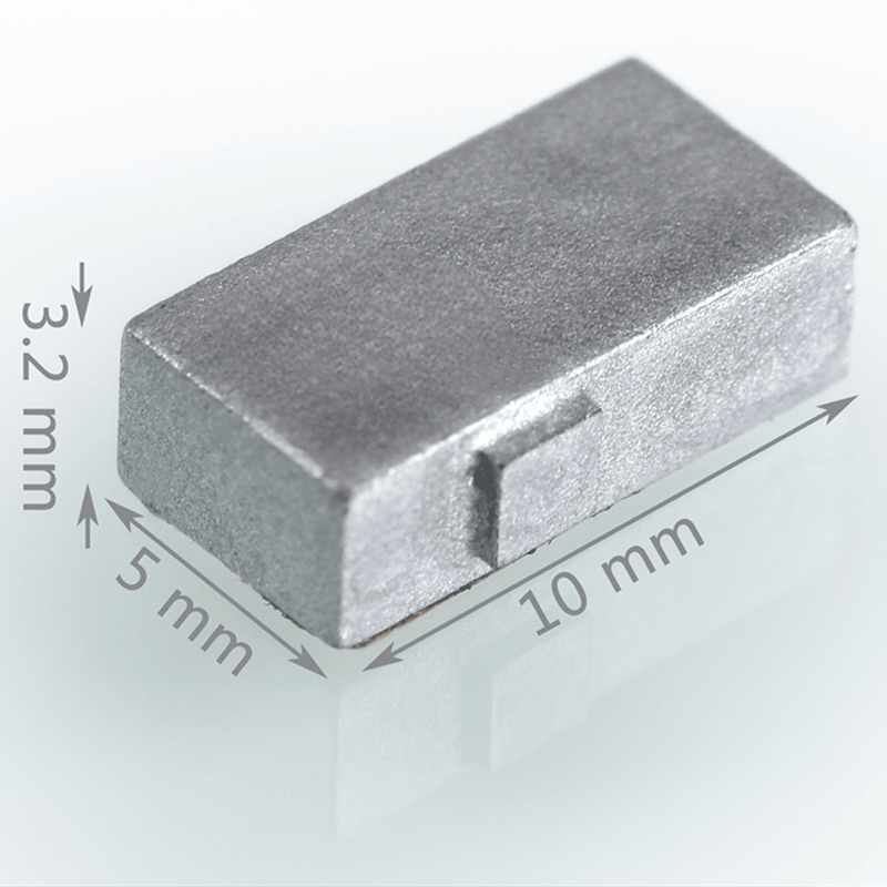 Esta imagem destaca etiqueta durável em Tags RFID Cerâmicas para Metal em Alta Temperatura para aplicações de Tags RFID para altas temperaturas.