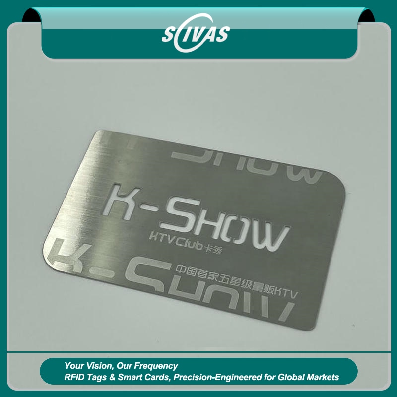 Imagem de Cartões de Visita Metálicos Personalizados Premium com foco em cenário de aplicação para projetos de Cartões de visita metálicos.