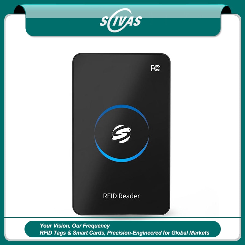 Imagem nítida de Leitor RFID LF 125 kHz Direto de Fábrica destacando instalação em entrada de porta para aplicações de Leitores RFID LF de 125 kHz.