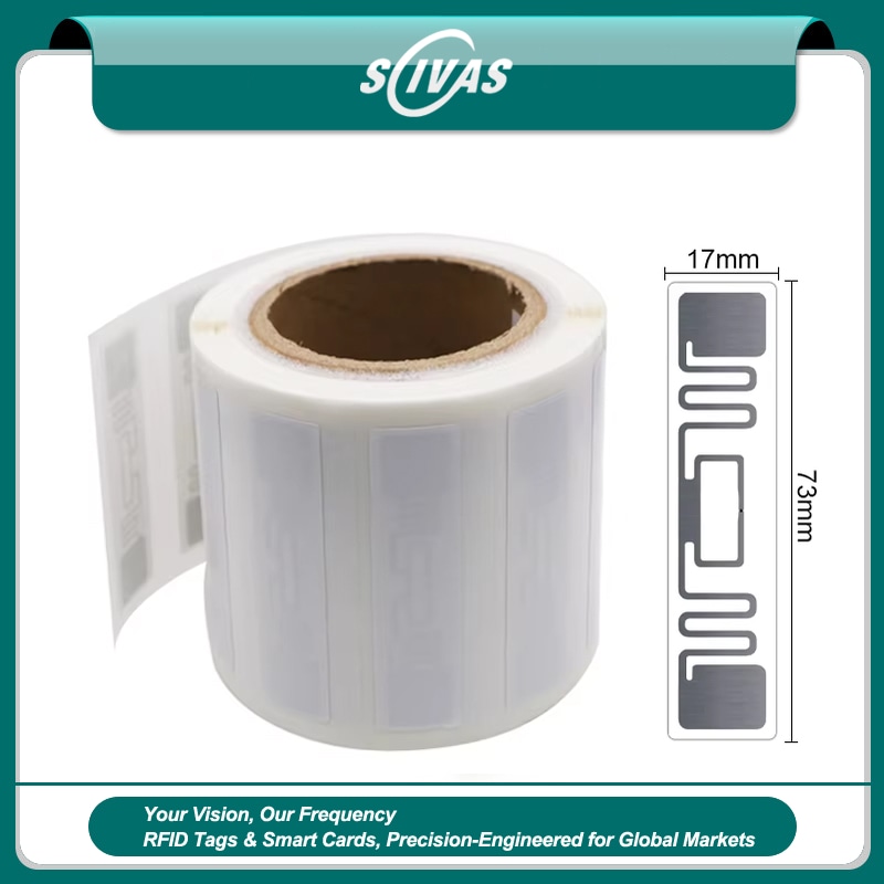 Imagem de Etiquetas UHF RFID Codificadas para Caixas de Plástico com controle de acesso seguro para compradores que comparam soluções de Etiquetas RFID UHF.