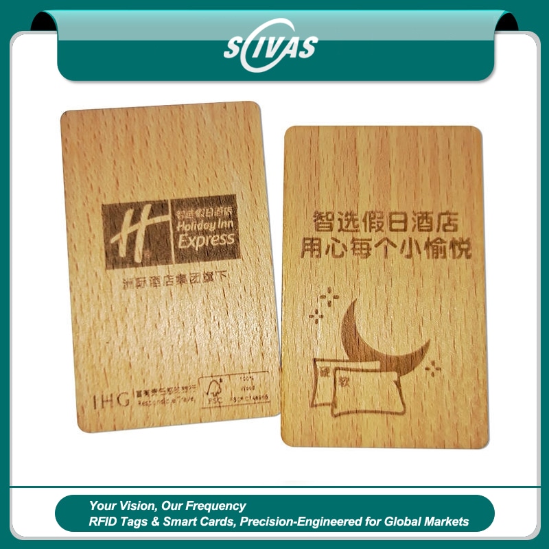 Foto de Cartões de Bambu Personalizados para Brindes mostrando cenário de aplicação na categoria Cartões de madeira.