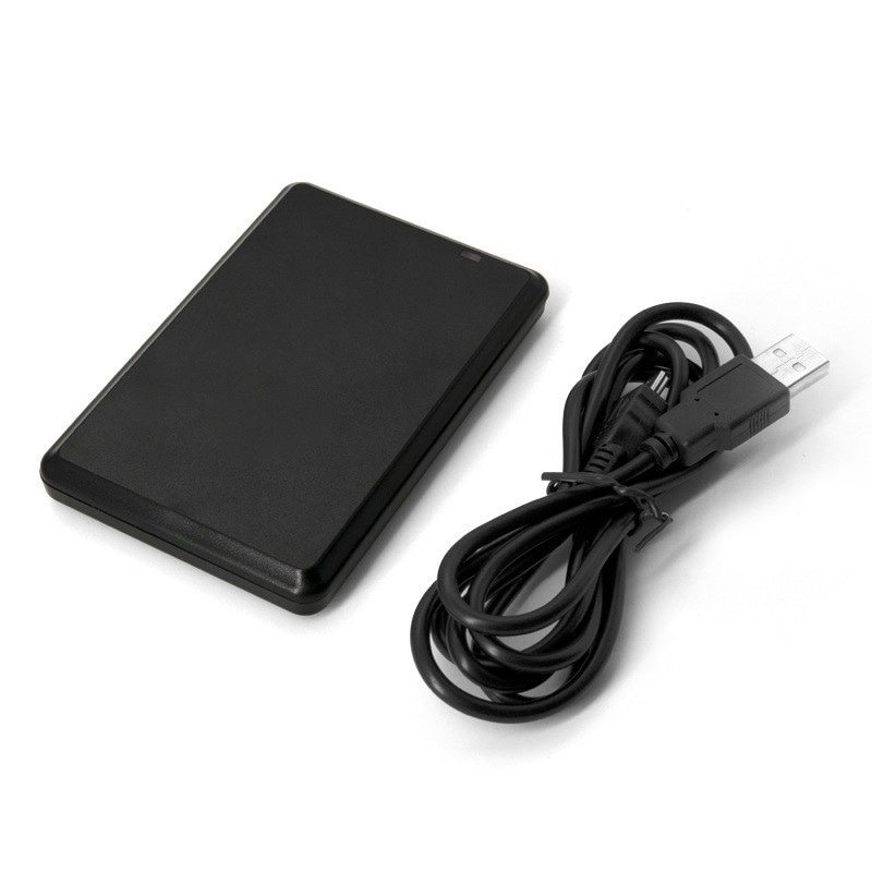 Embalagem de varejo do leitor de controle de acesso de 13,56 MHz para cartões IC em projetos RFID HF.