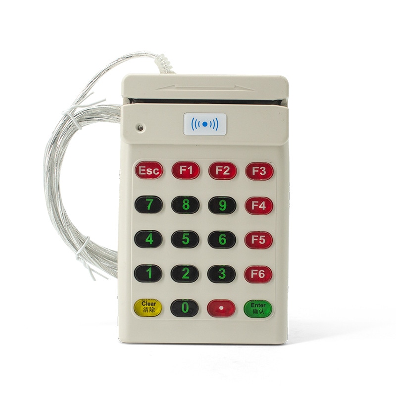 Imagem nítida de Leitor RFID de Dupla Frequência para Controle de Acesso destacando disposição da antena para aplicações de Leitores RFID de dupla frequência.