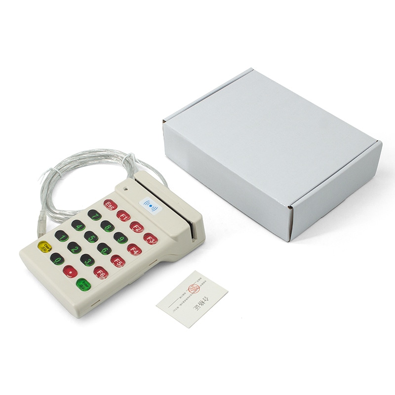 Imagem de Leitor RFID de Dupla Frequência para Controle de Acesso com foco em logotipo impresso para projetos de Leitores RFID de dupla frequência.