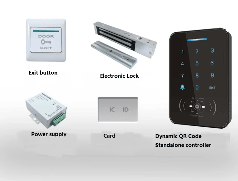 O dispositivo Q20-Kit oferece leitura extremamente rápida com lente grande-angular para melhorar o fluxo de pessoas nas entradas.