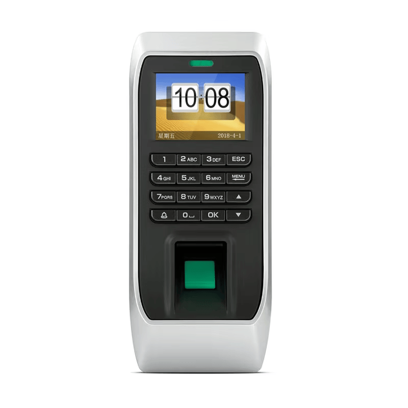 Imagem de Terminal biométrico para elevadores com USB com painel frontal com teclado para compradores que comparam soluções de Terminais biométricos de controle de acesso.