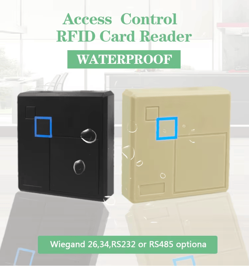 Leitor RFID USB para controle de acesso com destaque para o terminal de conexão em aplicações de Leitores de Acesso RFID.