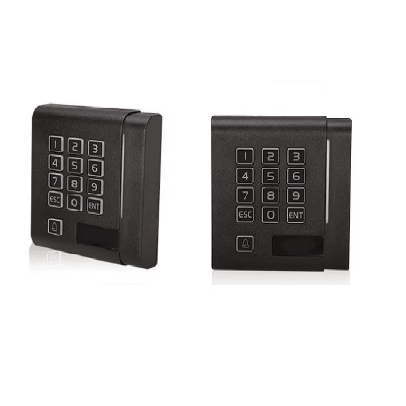 Terminal de cabeamento do leitor RFID com teclado para integração em sistemas de controle de acessos.