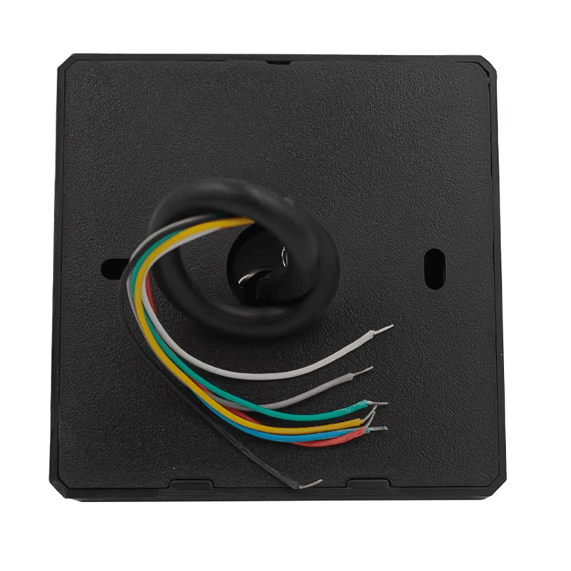 Esta imagem destaca acabamento do material em Leitor RFID de Dupla Frequência para Sistemas USB para aplicações de Leitores de acesso RFID.