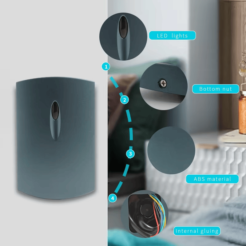 Esta imagem destaca design para montagem em parede em Leitor RFID IP68 para Controle de Acesso Externo para aplicações de Leitores de acesso RFID.