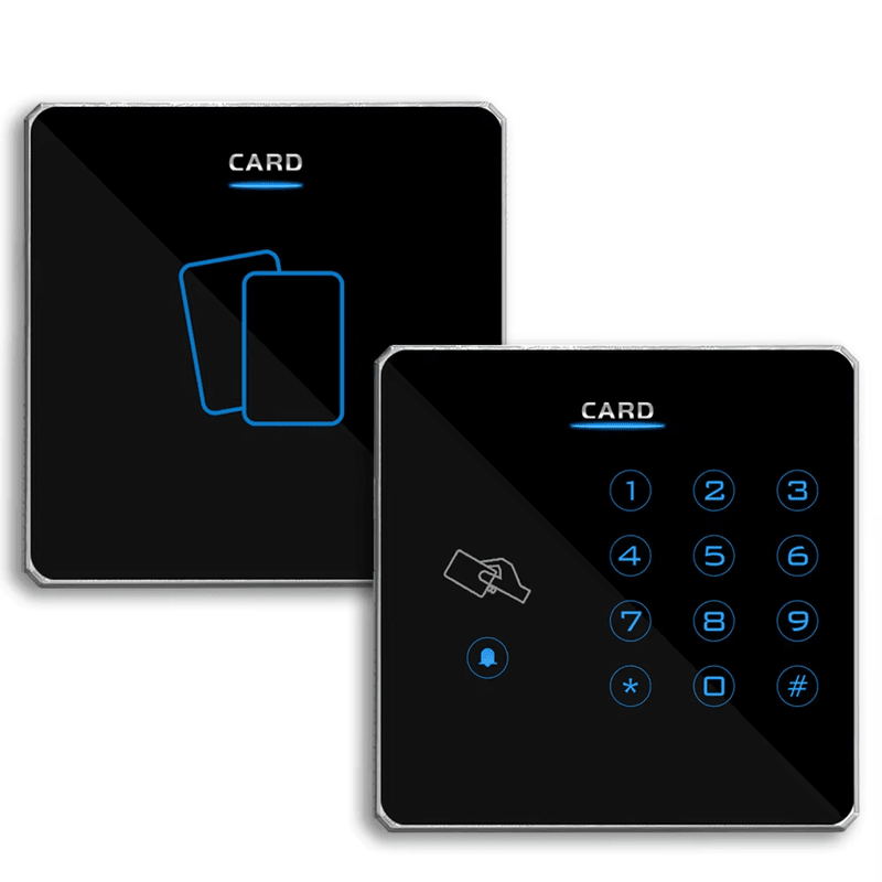 Apresentação do leitor J102S com teclado touch e design sofisticado para escritórios e ambientes comerciais de alto padrão