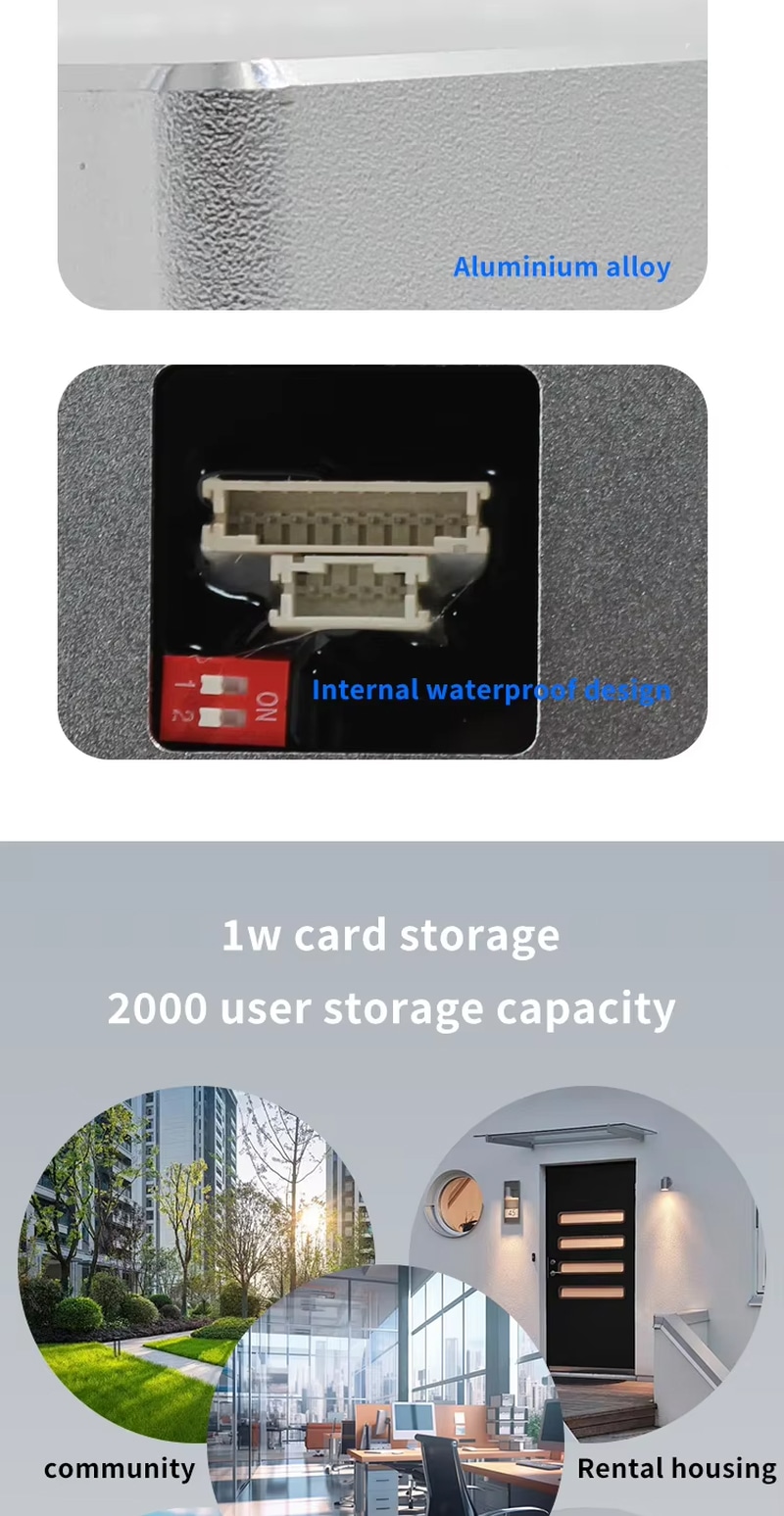 Usuário aproxima um cartão RFID do terminal ZY-S630 para realizar uma entrada rápida e sem contato