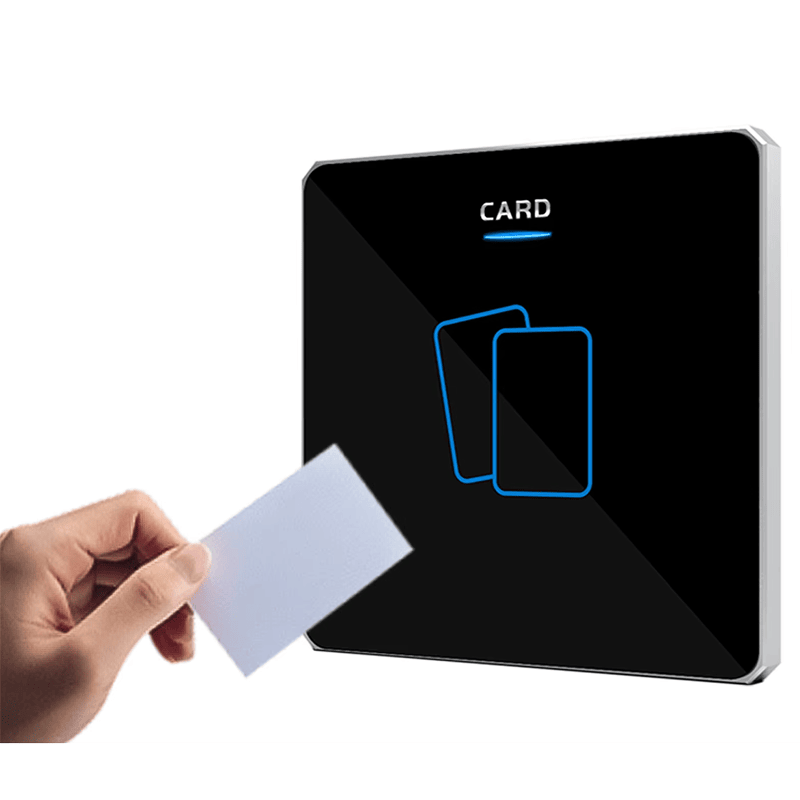 A parte traseira do teclado tátil J102S revela componentes eletrônicos totalmente encapsulados com resina preta para proteção IP68 à prova d