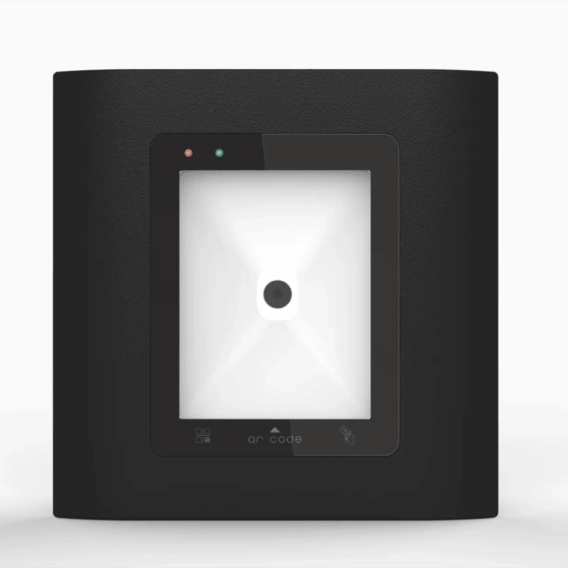 Imagem de Leitor RFID com código QR para Controle de Acessos com cenário de aplicação para compradores que comparam soluções de Leitores de acesso por código QR.