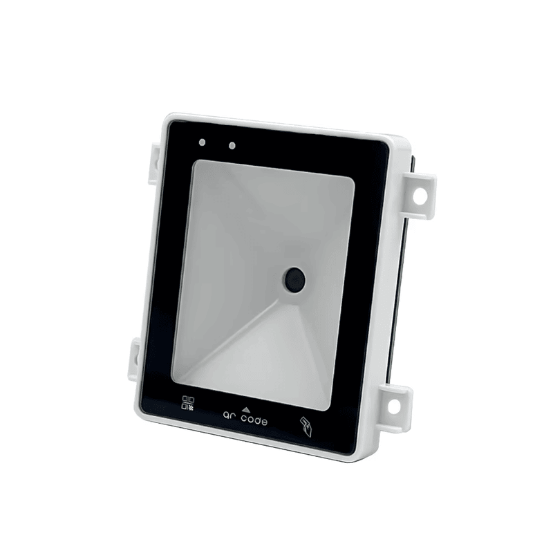 Módulo leitor RFID incorporado de controle de acesso por código QR, apresentado com carcaça à prova d'água para compradores que comparam soluções de leitores de acesso por código QR.